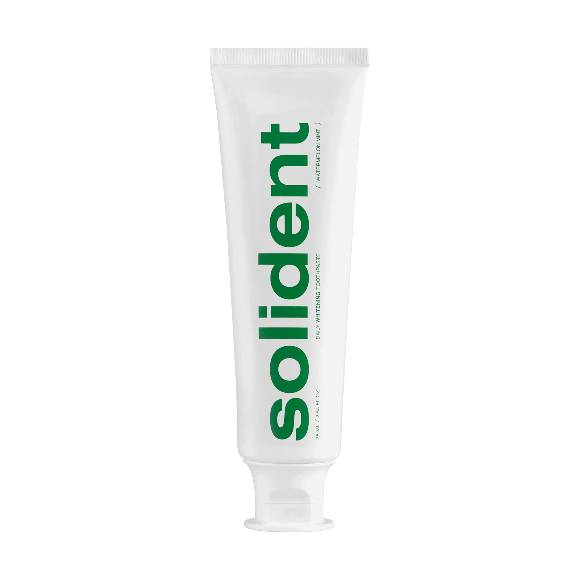 Щоденна відбілювальна зубна паста Solident Daily Whitening Toothpaste Кавун-м'ята, 75 мл